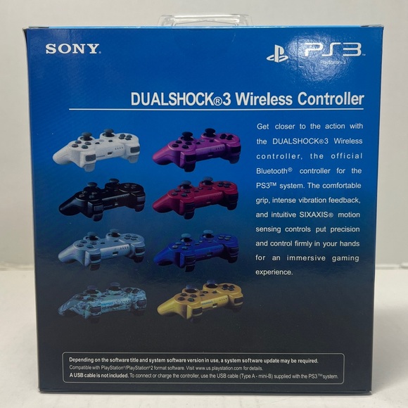 Sony DualShock 3 Wireless Controller - Black - Picture 2 of 2